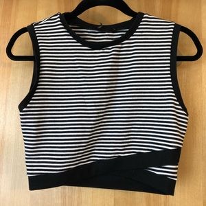 Striped Crop Top